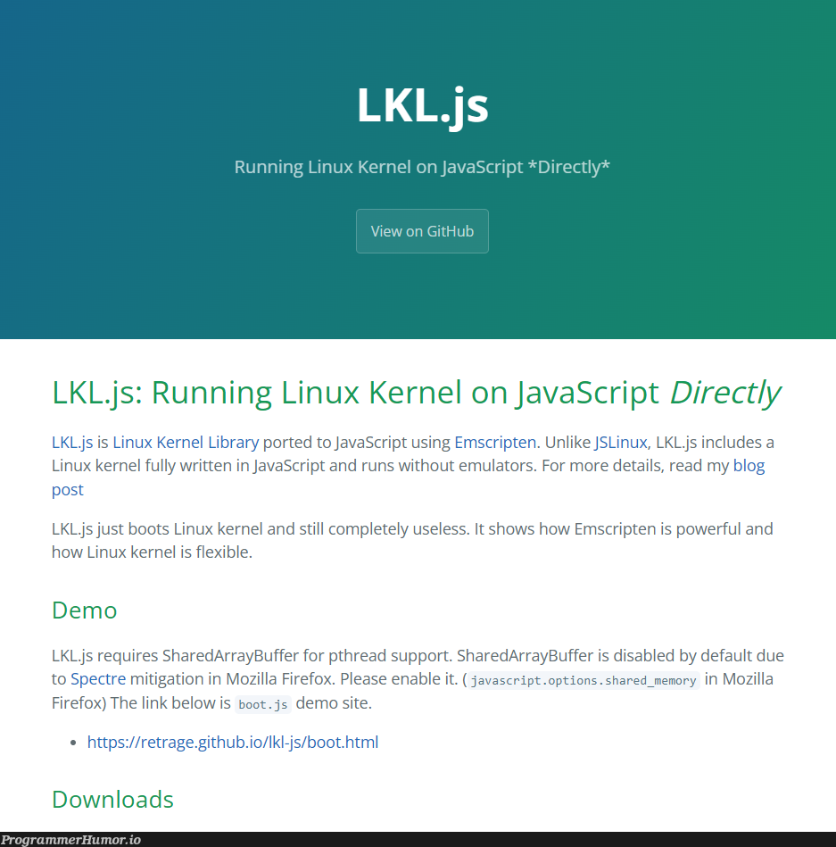 OhNo ProgrammerHumor io