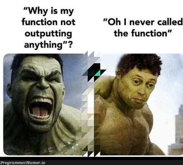 forgetsEveryTime | function-memes | ProgrammerHumor.io