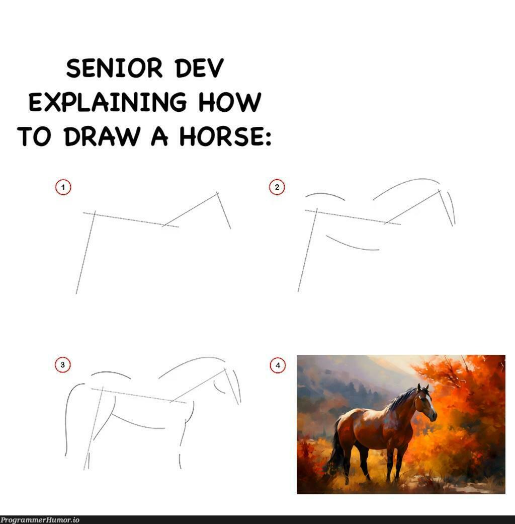 whenSeniorDevsExplainCode | code-memes, devs-memes | ProgrammerHumor.io