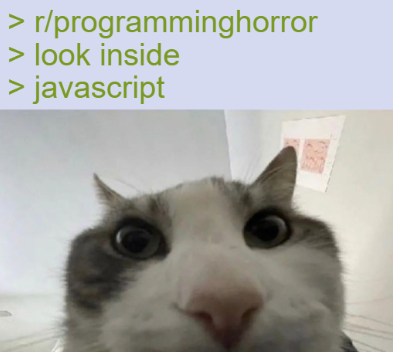 averageProgrammingHorrorPost | programming-memes, program-memes | ProgrammerHumor.io