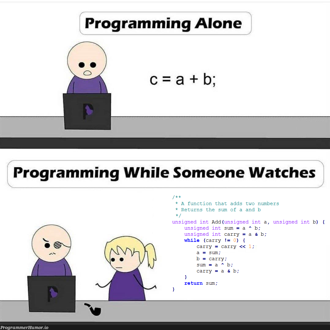 Can we go back to posting useless code snippets? | programming-memes, code-memes, program-memes, function-memes | ProgrammerHumor.io