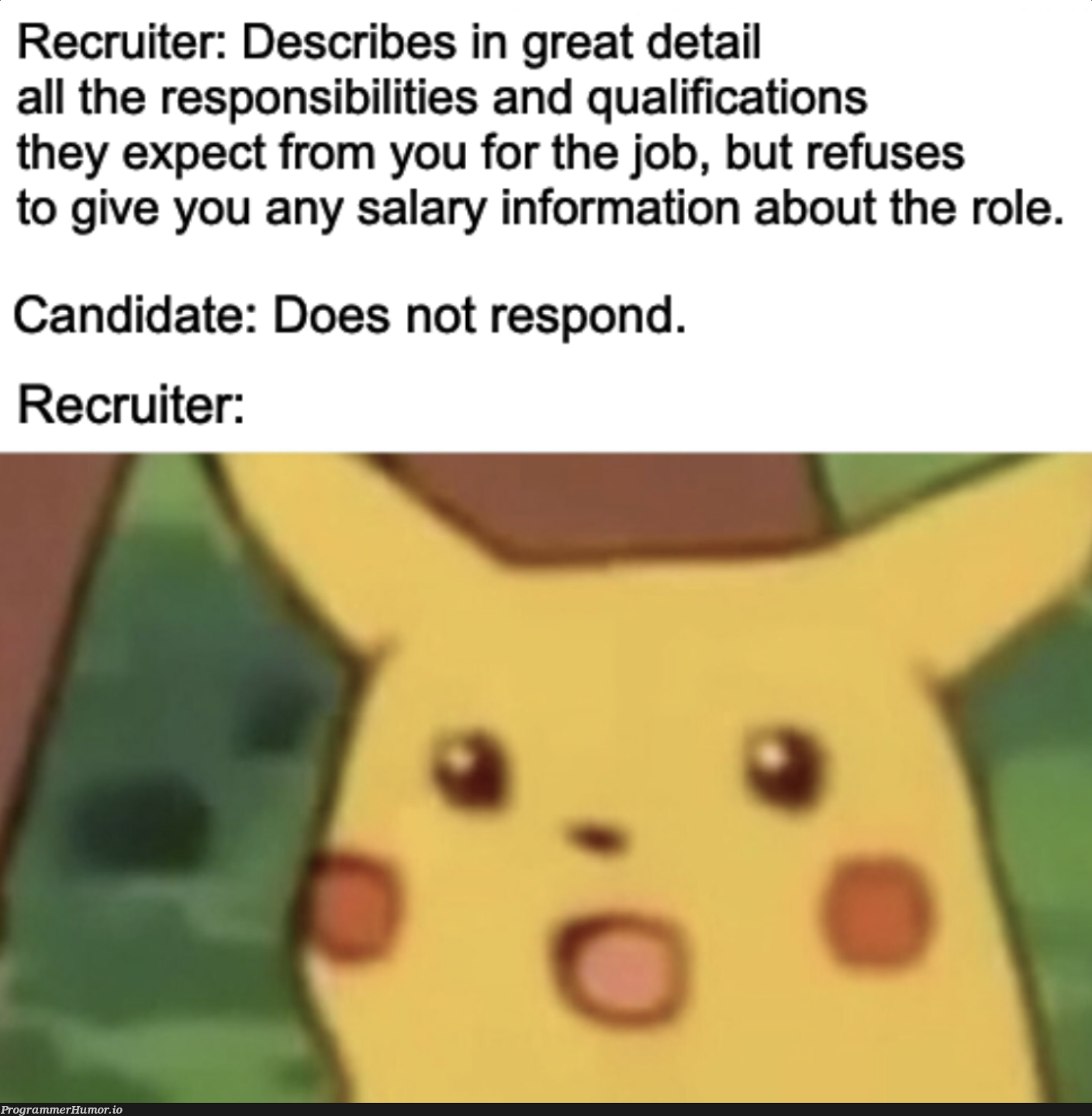 Every conversation on linkedin | date-memes, recruit-memes, linkedin-memes | ProgrammerHumor.io