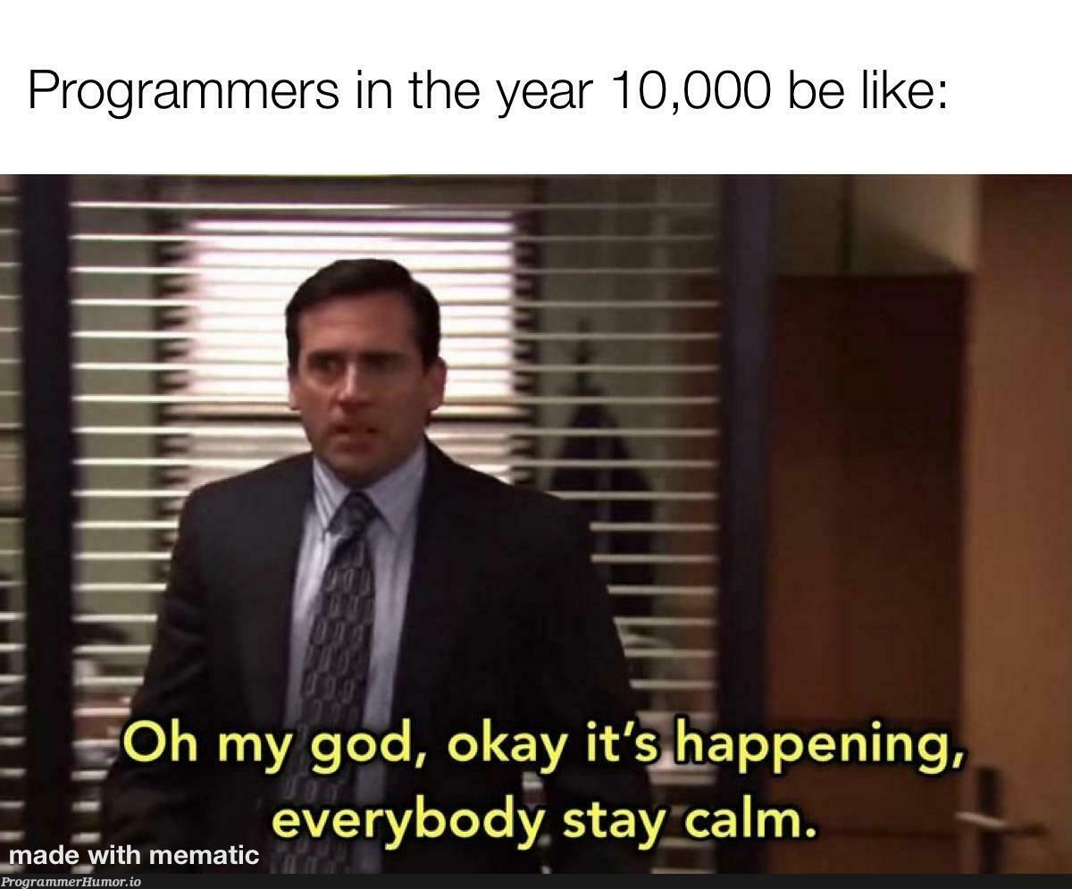 Yeah like updated date technology won’t be made in the next nine centuries | programmer-memes, tech-memes, technology-memes, program-memes, date-memes | ProgrammerHumor.io