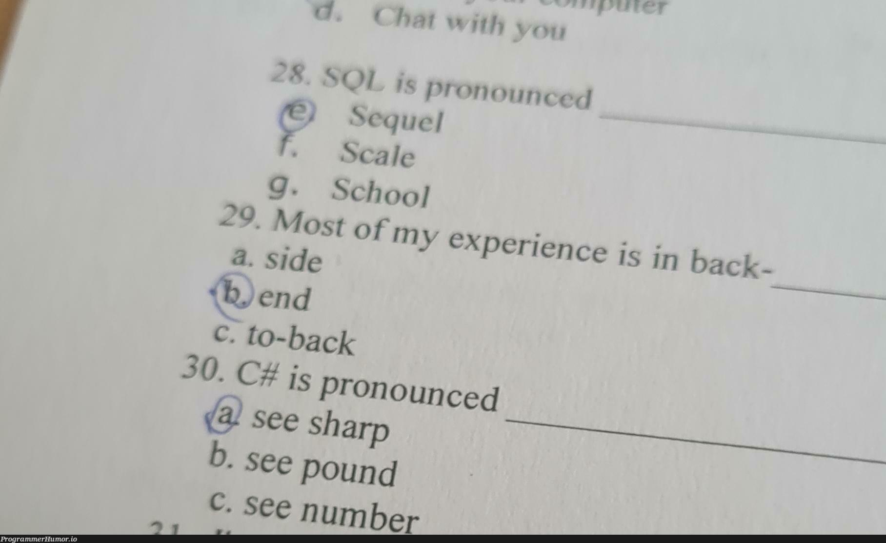 Hello guys I need help with a few questions... | c#-memes, ide-memes | ProgrammerHumor.io