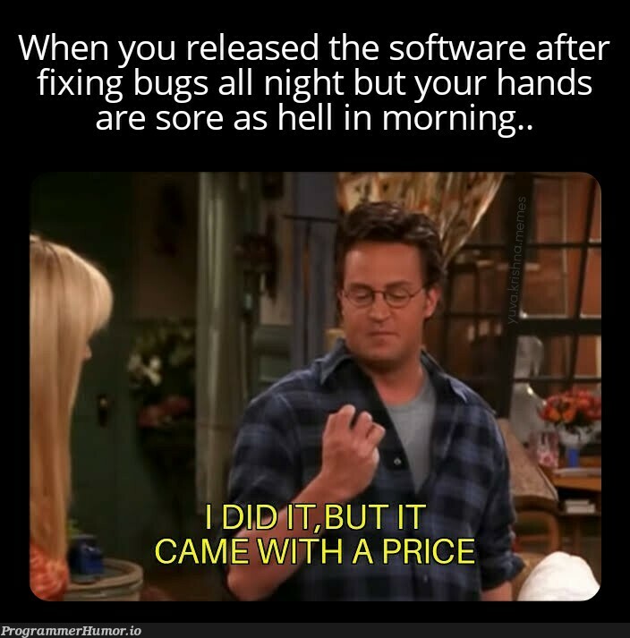 theFirstdataengineer | software-memes, engineer-memes, bugs-memes, bug-memes, data-memes, fix-memes, release-memes | ProgrammerHumor.io