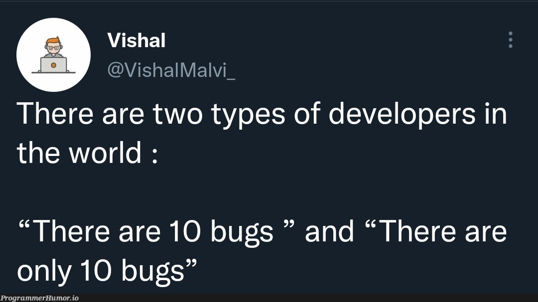 Choose who are you ? | developer-memes, bugs-memes, bug-memes | ProgrammerHumor.io