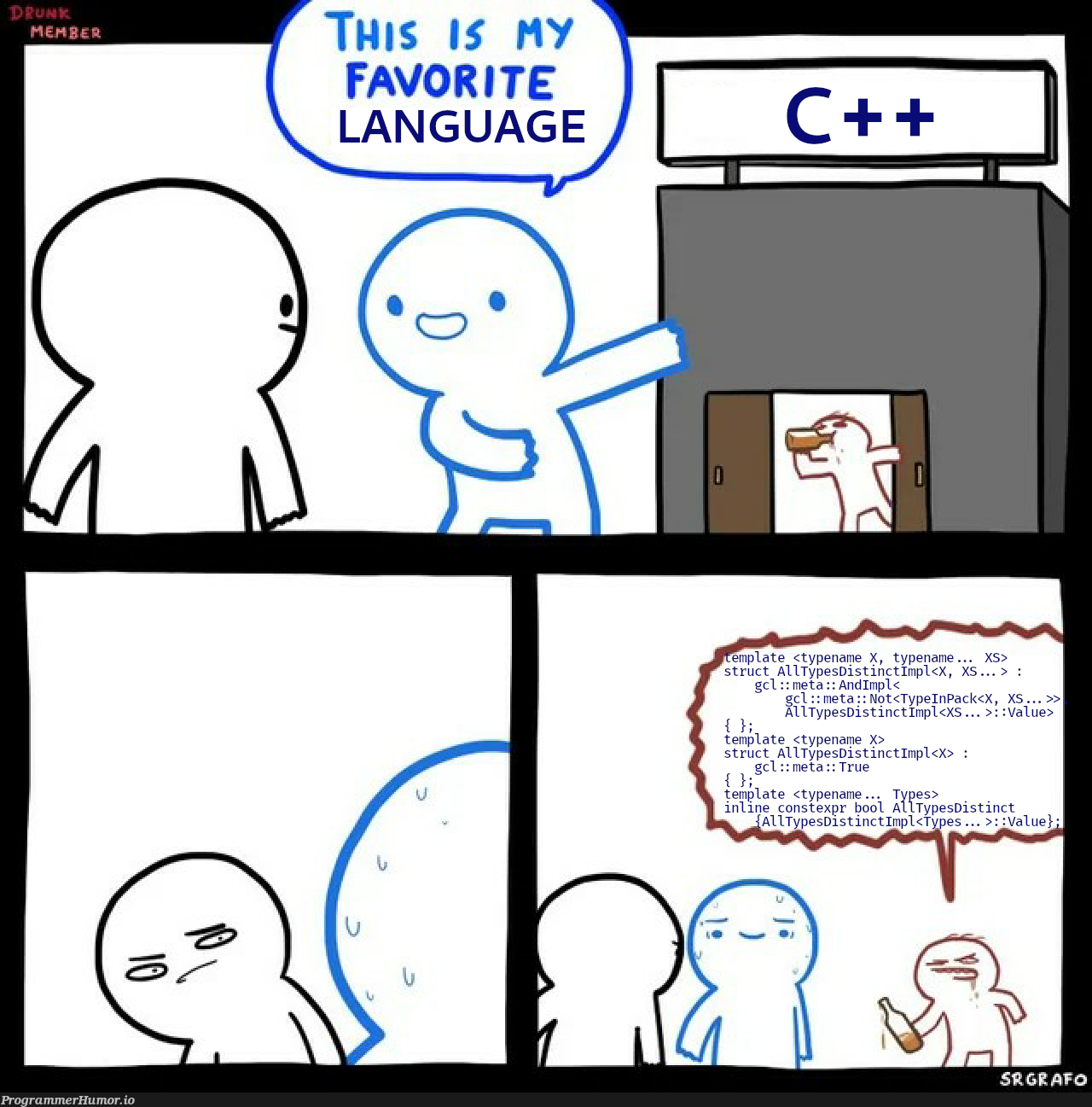 The joys of writing my own standard library | cli-memes | ProgrammerHumor.io