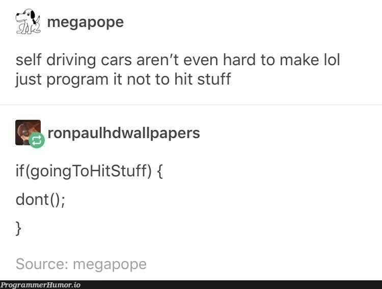 Need this kinda car :P | program-memes, IT-memes | ProgrammerHumor.io