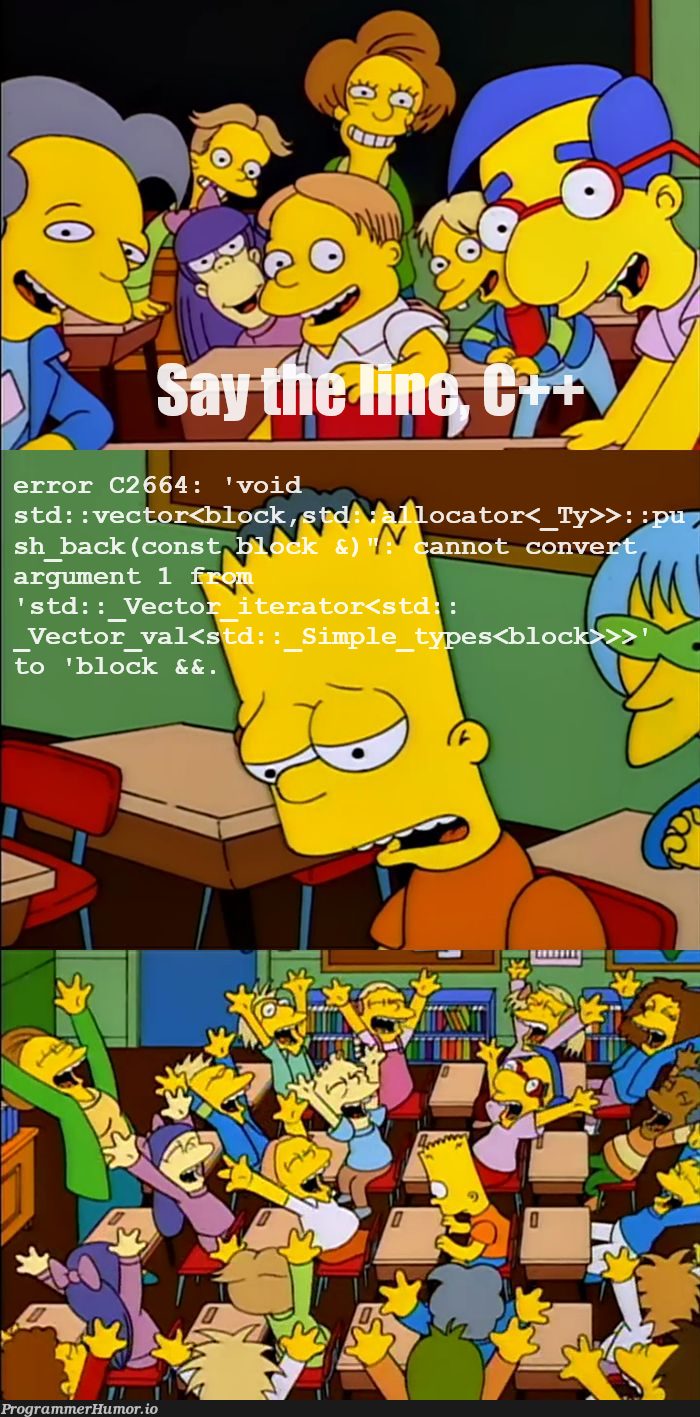 sayTheLine | ProgrammerHumor.io