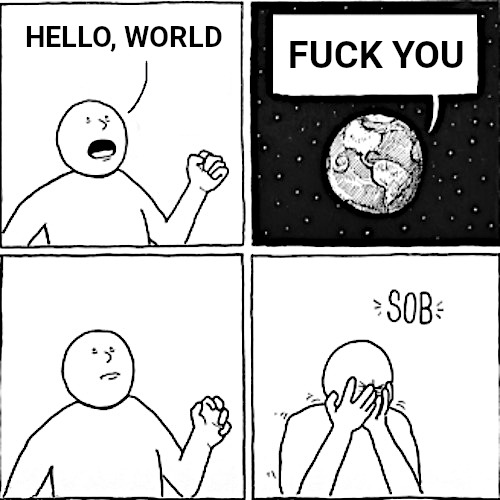 Hello, world problem | ProgrammerHumor.io