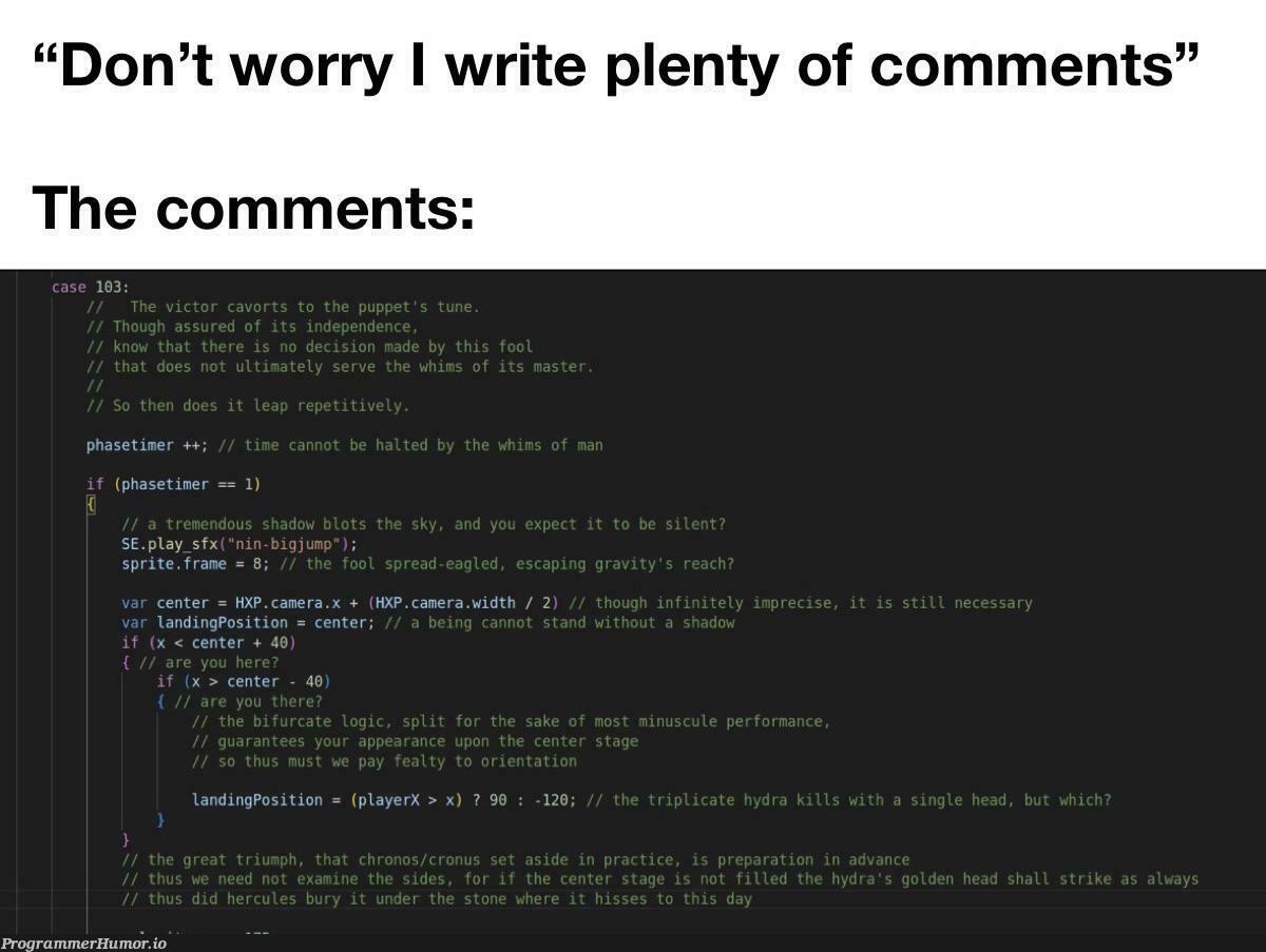 LosingMyMindrn | comment-memes | ProgrammerHumor.io