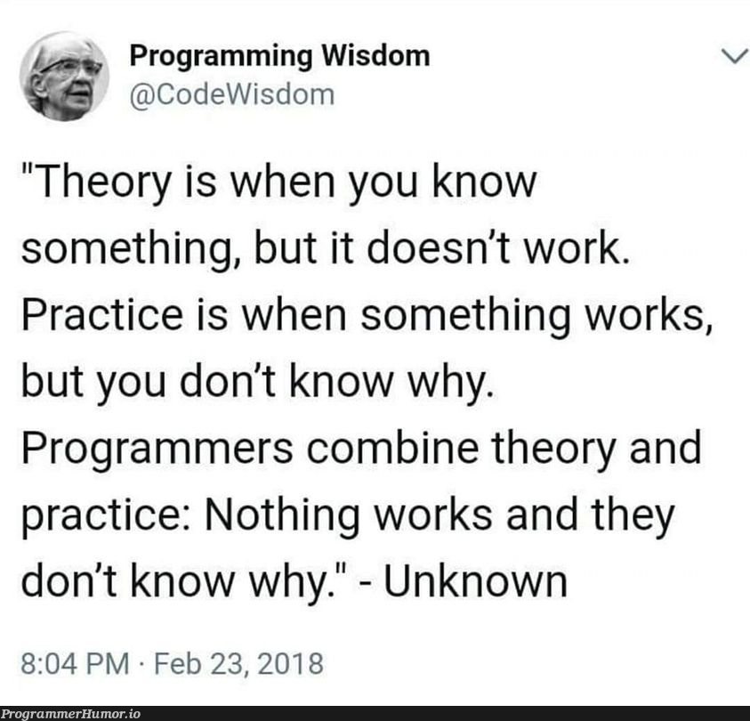 welcomeToTruth | programming-memes, programmer-memes, code-memes, program-memes, IT-memes | ProgrammerHumor.io