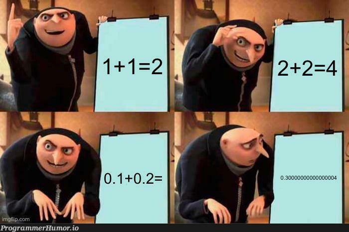 floatingPointNumbers | ProgrammerHumor.io