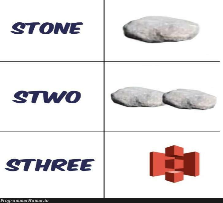 stone | ProgrammerHumor.io