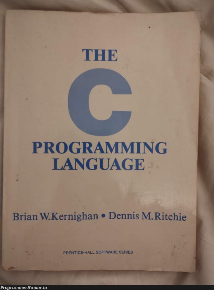 hasAnyoneHeardOfThisBookImLearningANewLanguage | programming-memes, program-memes, ML-memes, language-memes, programming language-memes | ProgrammerHumor.io