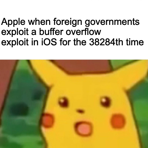 pleaseStopWritingC | apple-memes, ios-memes, overflow-memes, exploit-memes | ProgrammerHumor.io