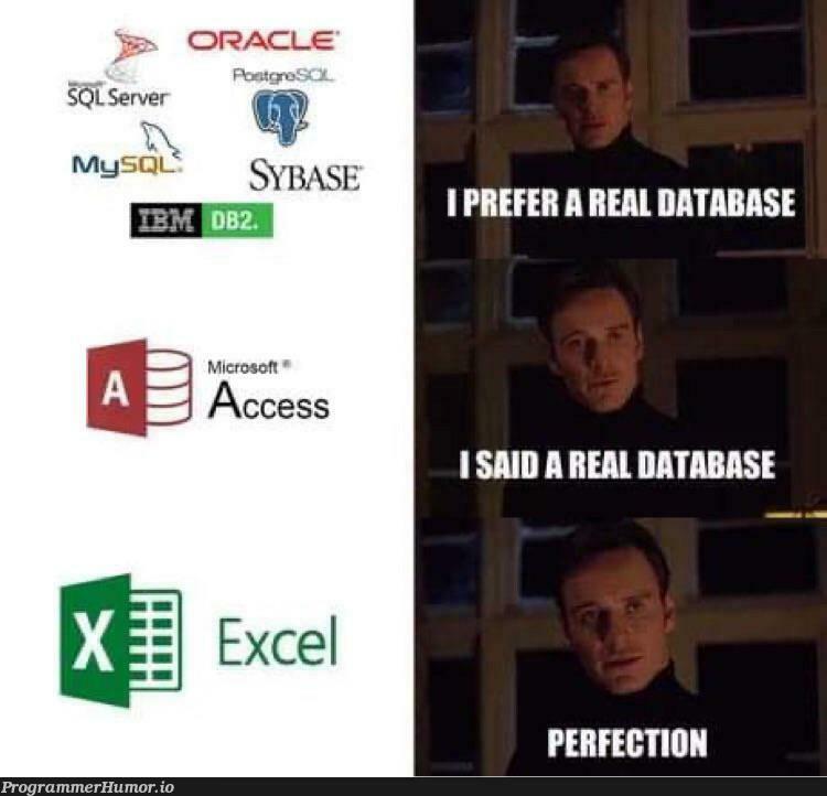 Just passing through | server-memes, mysql-memes, sql-memes, oracle-memes | ProgrammerHumor.io