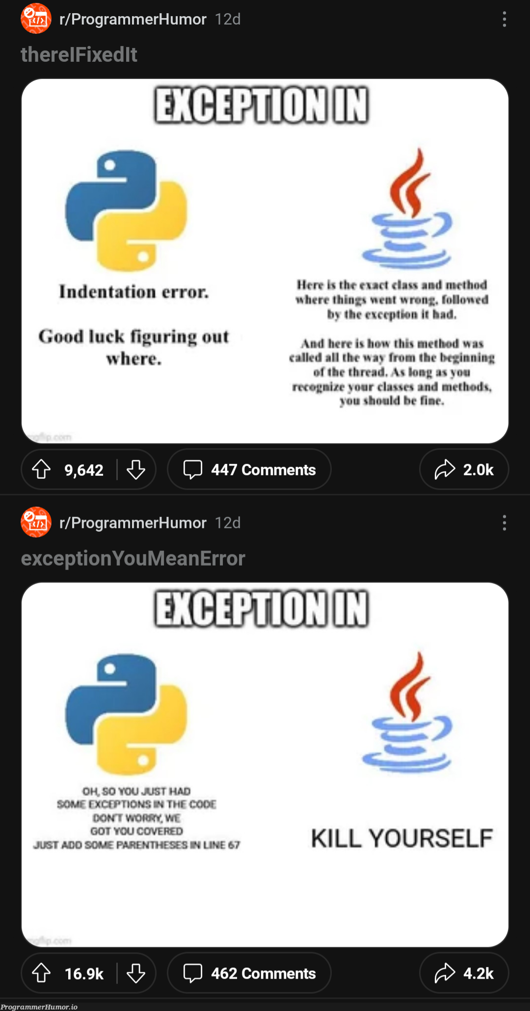 polarOpposites | programmer-memes, program-memes, class-memes, error-memes, IT-memes, indentation-memes, exception-memes, comment-memes | ProgrammerHumor.io