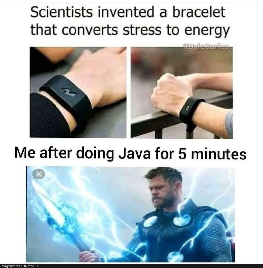 5 minutes is enough for me. | java-memes | ProgrammerHumor.io