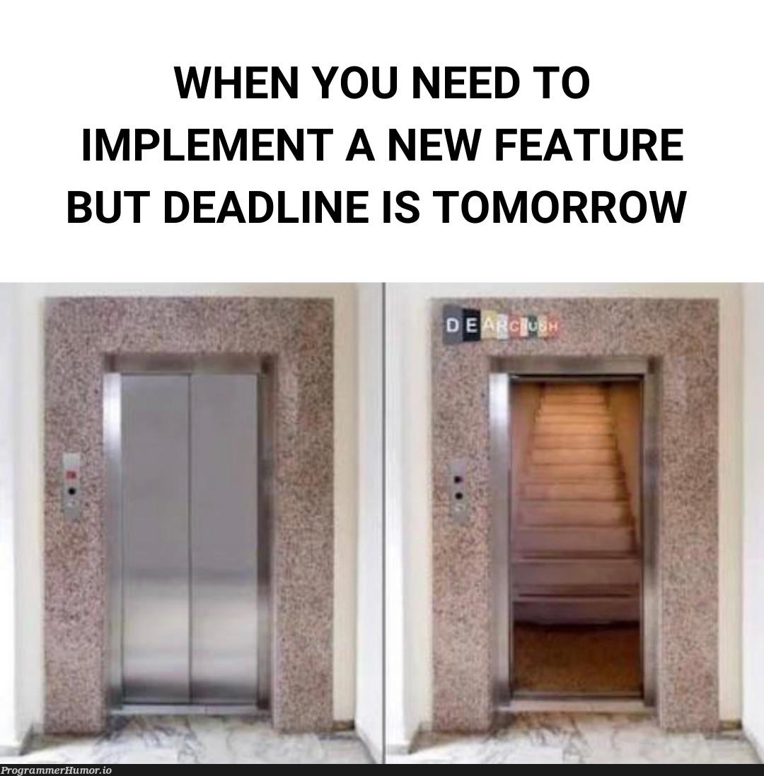 theNewFeature | feature-memes | ProgrammerHumor.io