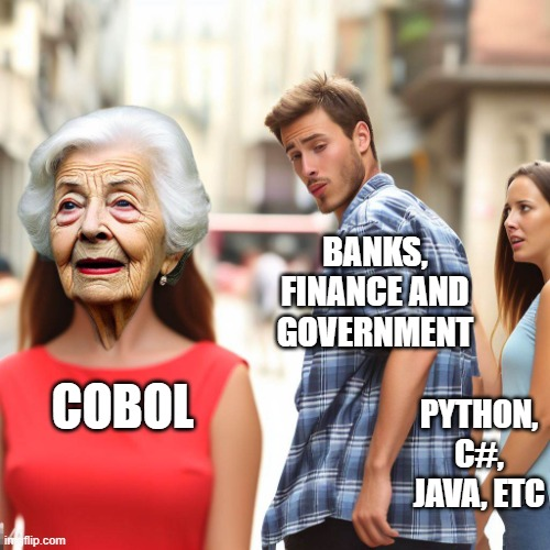 cobolSoHotRightNow | ProgrammerHumor.io