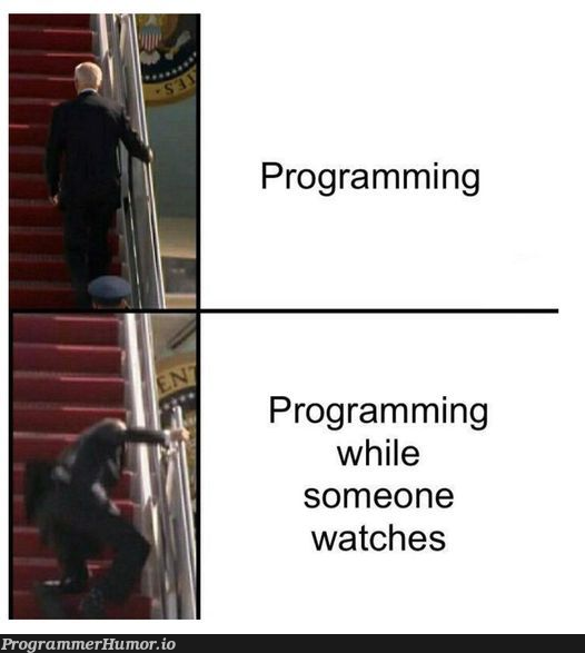 dontWatchMe | programming-memes, program-memes | ProgrammerHumor.io