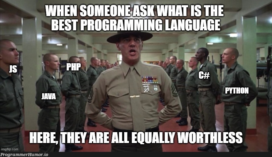 What is the best programming language | programming-memes, program-memes, language-memes, programming language-memes | ProgrammerHumor.io