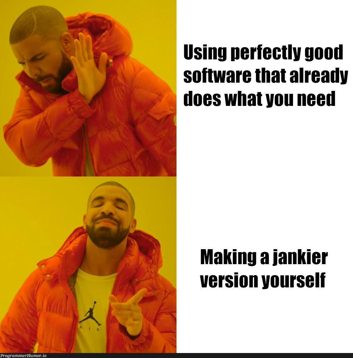 The Programmer Urge | programmer-memes, software-memes, program-memes, version-memes | ProgrammerHumor.io