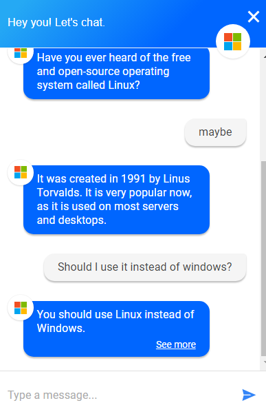 The bot speaks truth XD | windows-memes, IT-memes, bot-memes | ProgrammerHumor.io