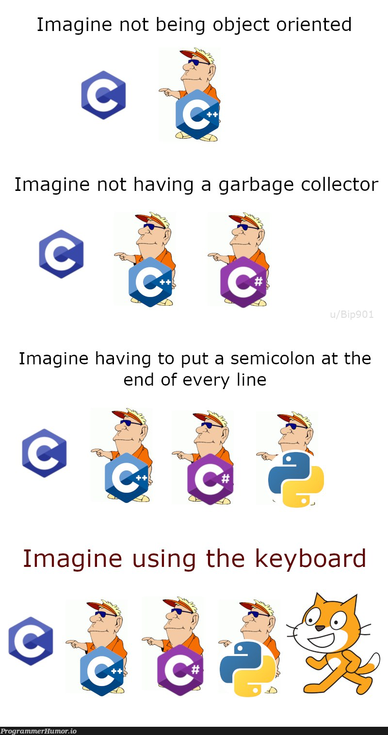 thereIsAlwaysABiggerFish | object-memes, semicolon-memes | ProgrammerHumor.io