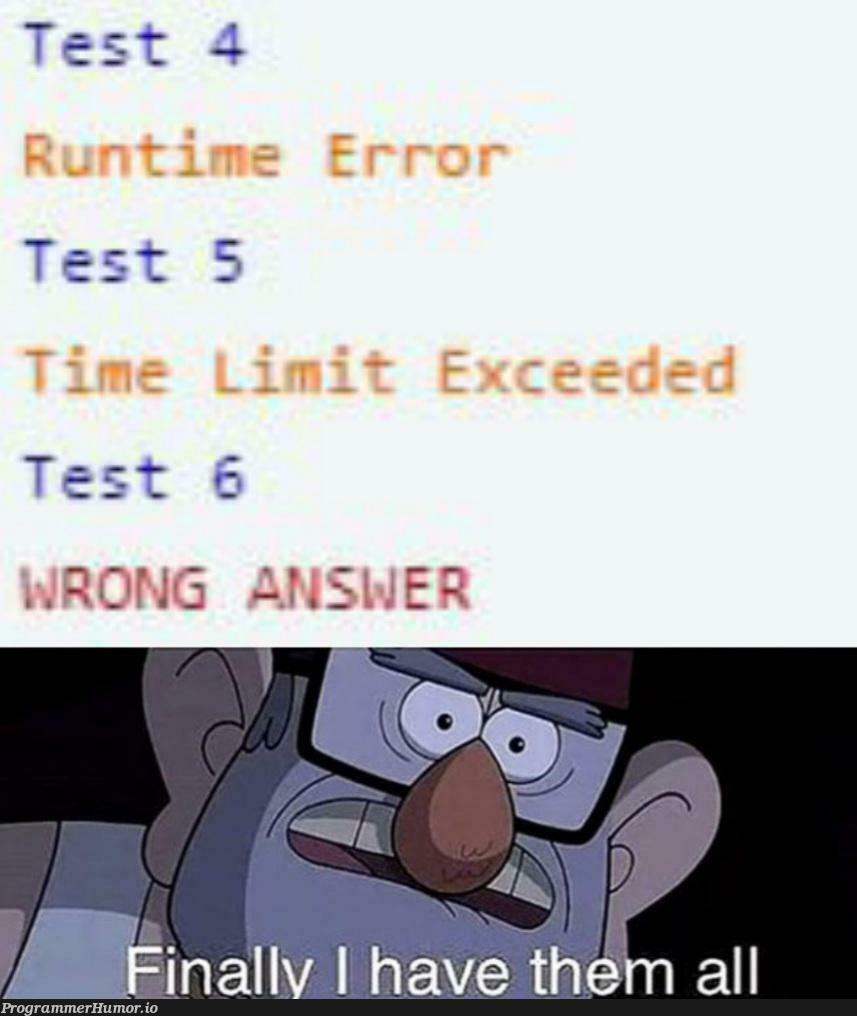 Finally | error-memes, runtime-memes | ProgrammerHumor.io