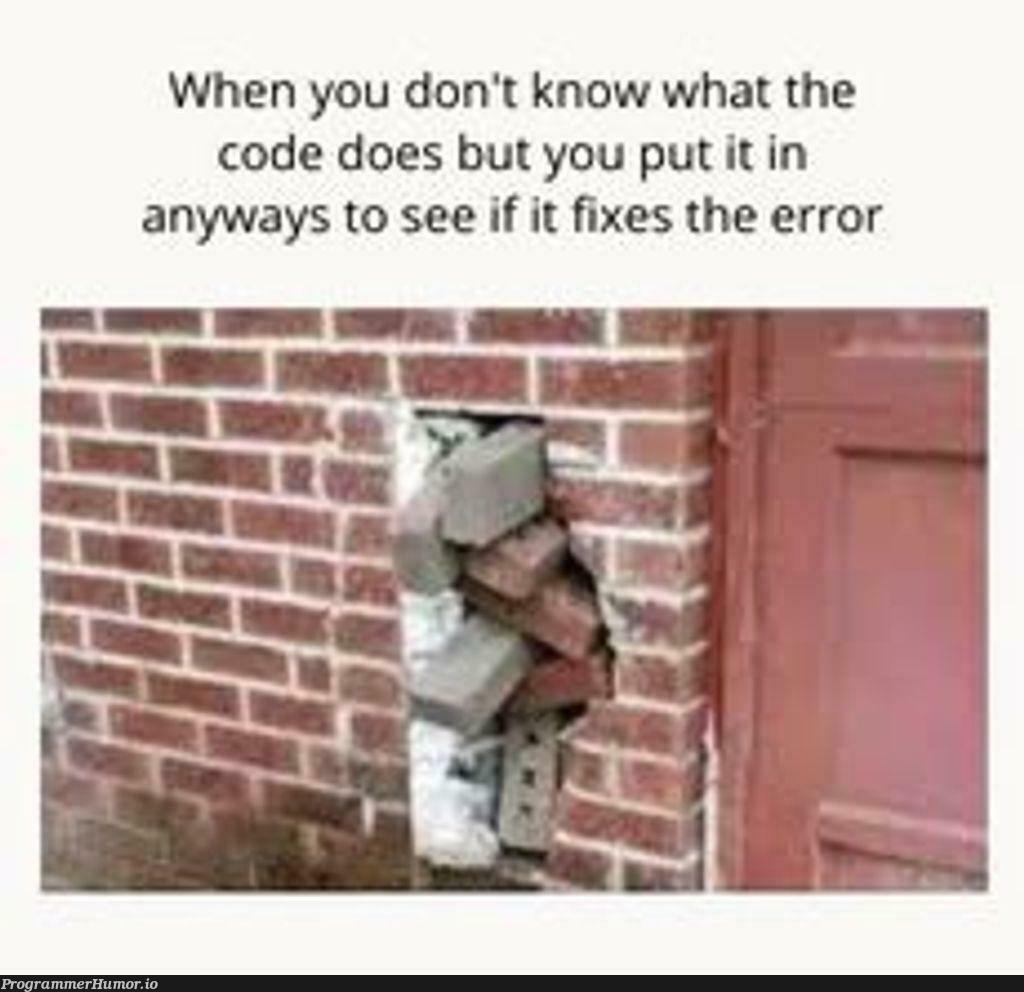 it is what it is | code-memes, error-memes, fix-memes, IT-memes | ProgrammerHumor.io