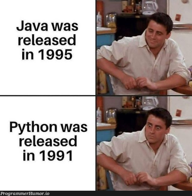 iFeelOldNow | java-memes, python-memes, release-memes | ProgrammerHumor.io