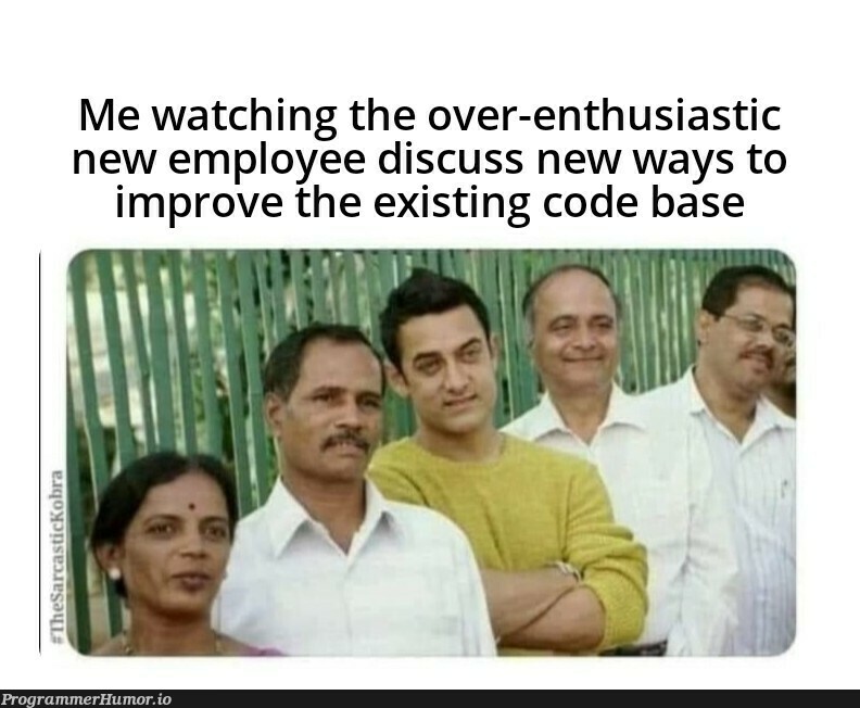 Rule1. dont touch it, if it's working. | code-memes | ProgrammerHumor.io