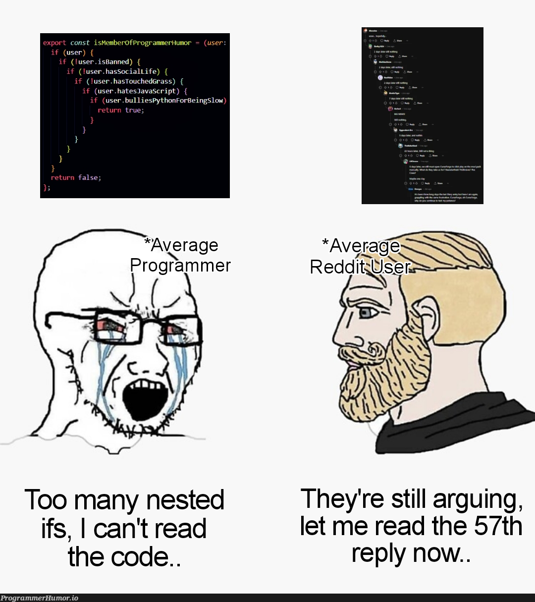 noComplaints | programmer-memes, code-memes, program-memes, reddit-memes | ProgrammerHumor.io