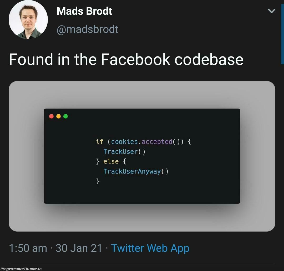 Heads I win, tails you lose. | code-memes, facebook-memes, cookie-memes | ProgrammerHumor.io