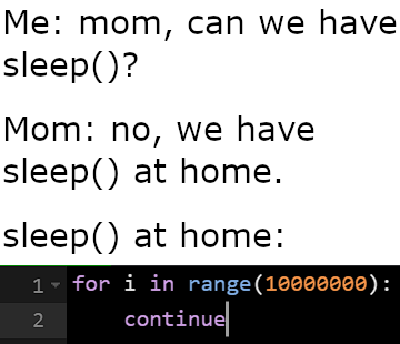 sleepAtHome | ProgrammerHumor.io