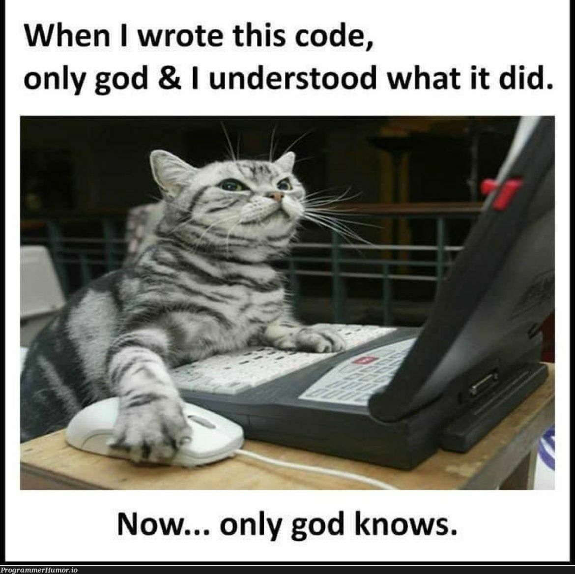 codeByFaithNotBySight | code-memes, IT-memes | ProgrammerHumor.io