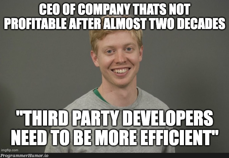 I present to you: The textbook CEO | ProgrammerHumor.io