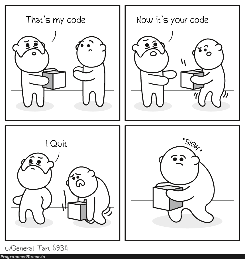 Legacy code transition | code-memes | ProgrammerHumor.io