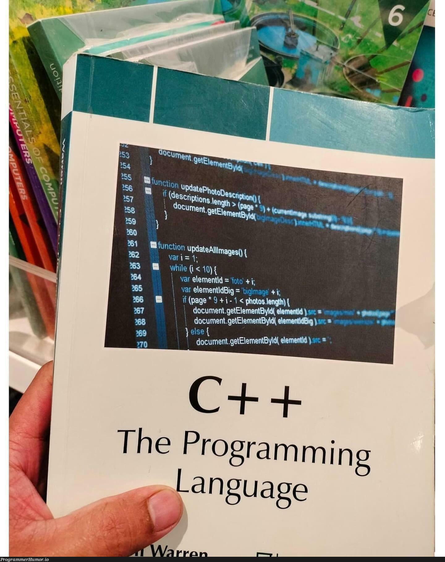 neverJudgeTheBookByItsCover | function-memes, date-memes | ProgrammerHumor.io