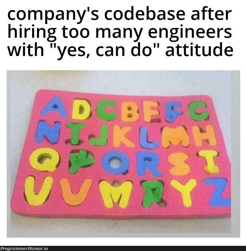 absoluteChaos | code-memes, tech-memes, engineer-memes | ProgrammerHumor.io