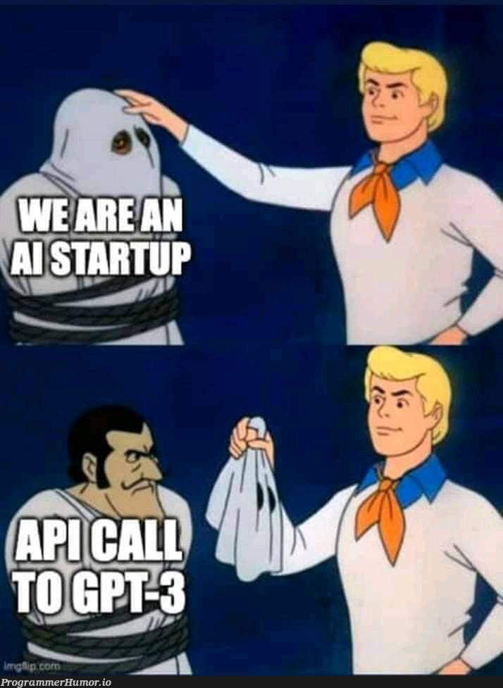 We are an AI startup | startup-memes | ProgrammerHumor.io