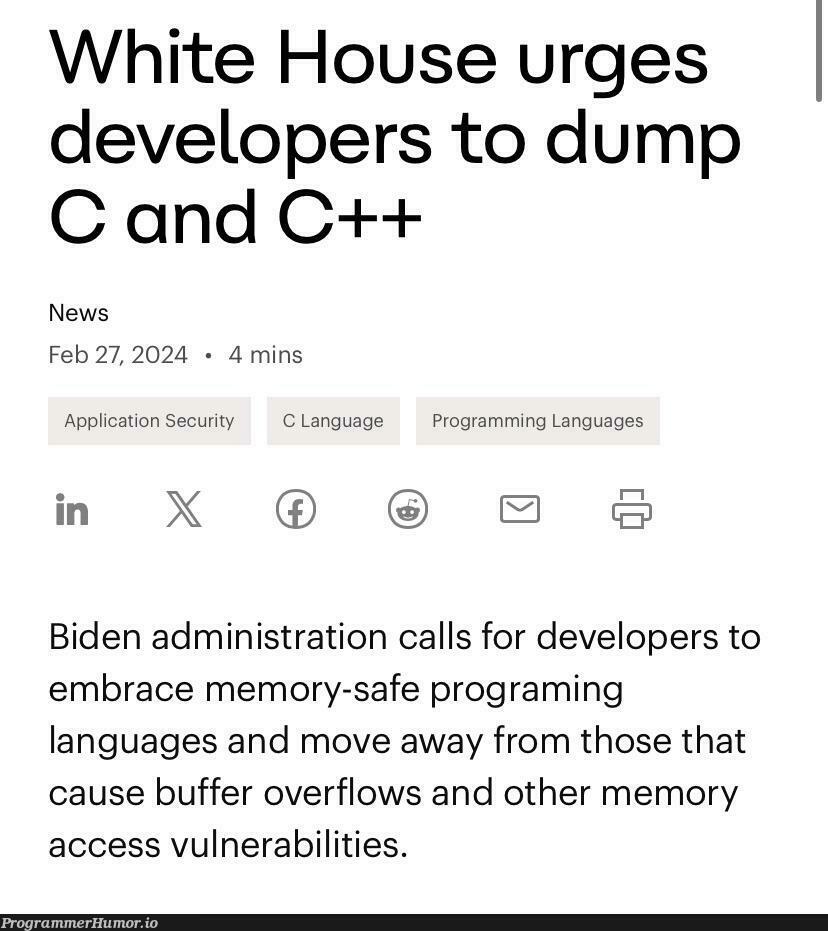 bidenKnewAboutCrowdStrike | programming-memes, developer-memes, program-memes, c++-memes, security-memes, c-memes, overflow-memes, ide-memes, language-memes, programming language-memes | ProgrammerHumor.io