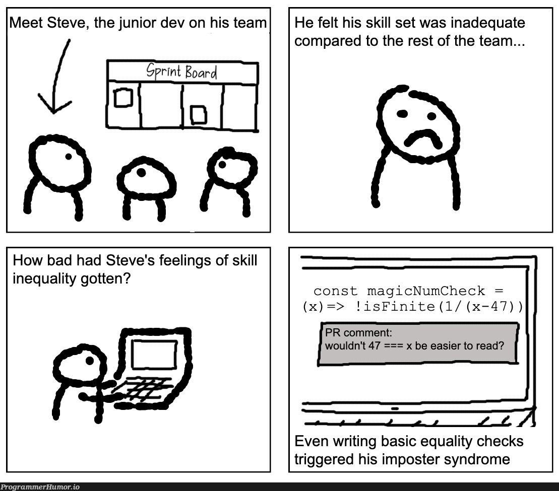 imposterSyndrome | rest-memes, comment-memes | ProgrammerHumor.io