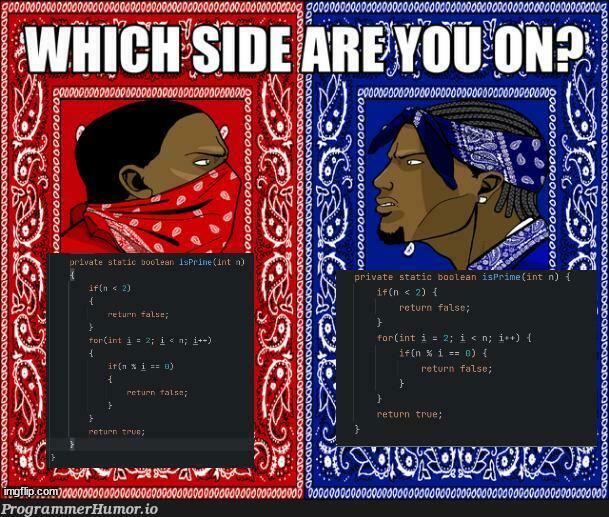 whichOneIsYourPreference | ProgrammerHumor.io