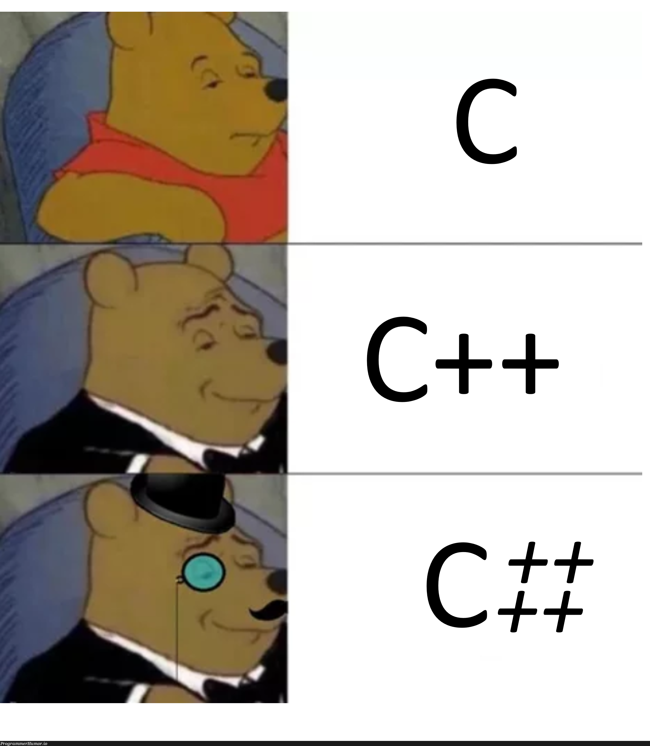 EvolutionOfC | ProgrammerHumor.io