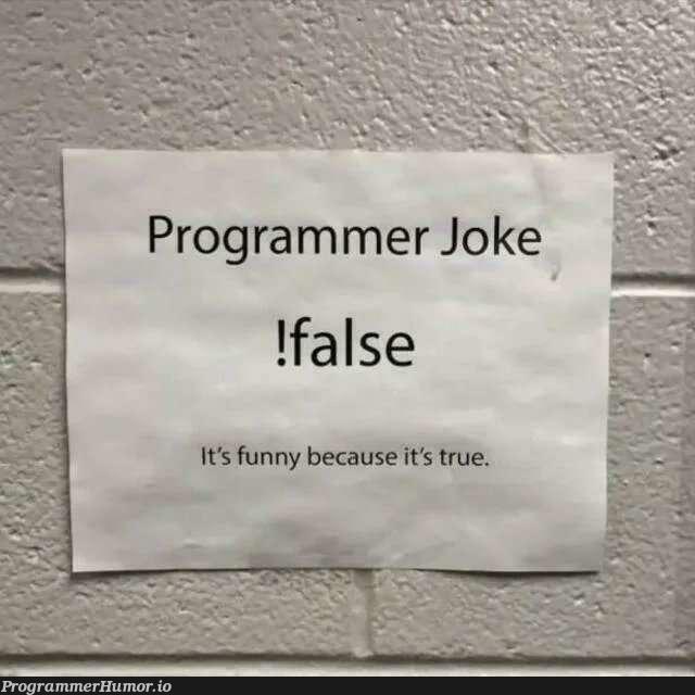 programmerJoke | programmer-memes, program-memes | ProgrammerHumor.io