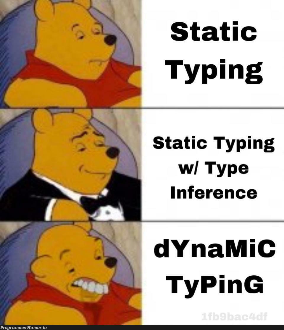 typingIsImportanter | ProgrammerHumor.io