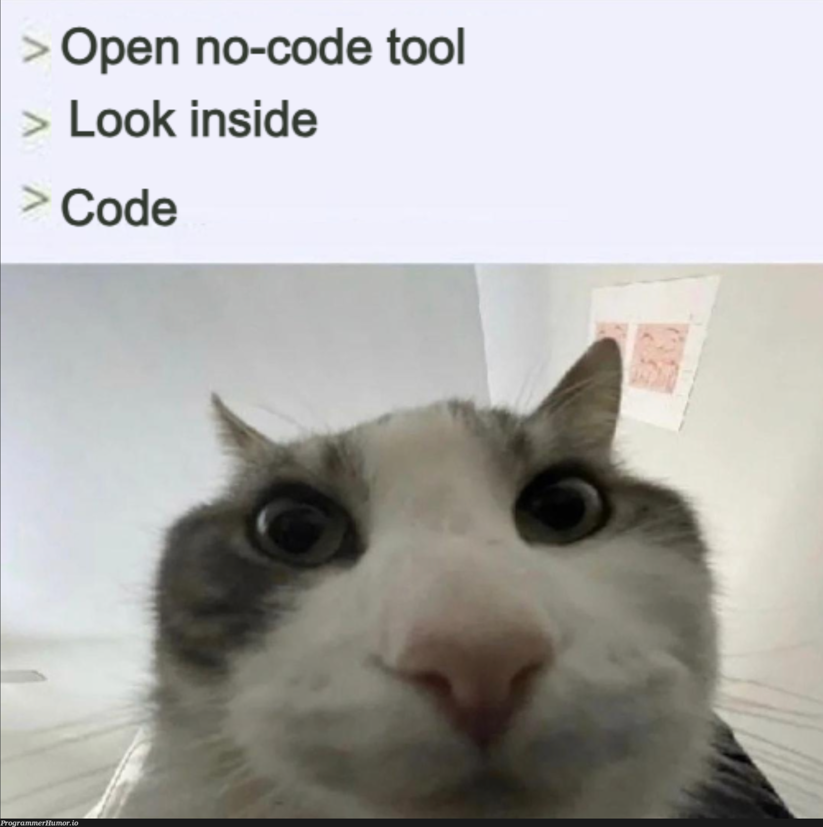 noCode | code-memes, ide-memes | ProgrammerHumor.io